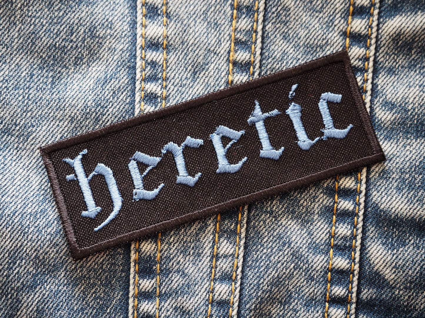 Heretic Embroidered Patch