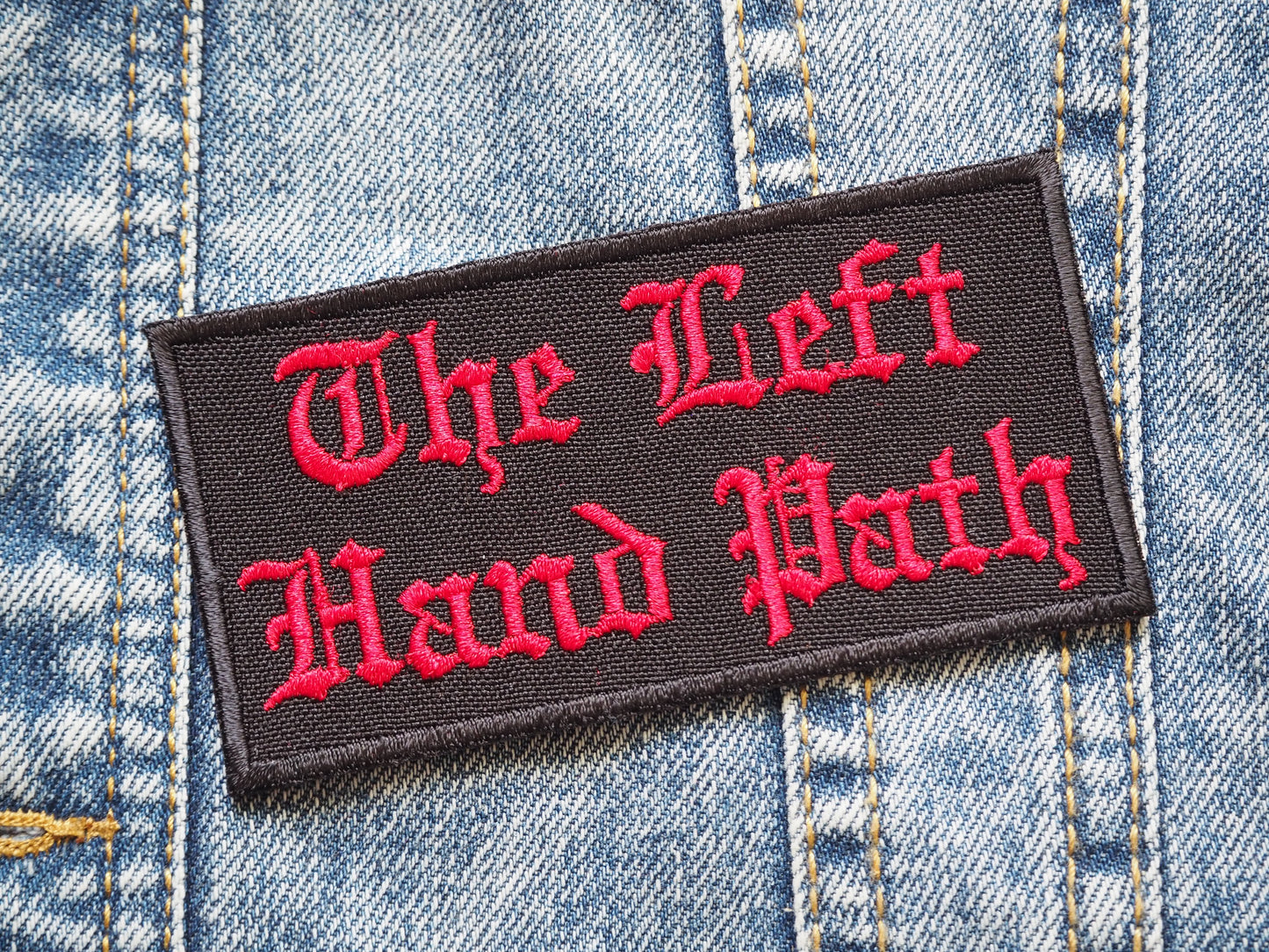 The Left Hand Path Embroidered Patch