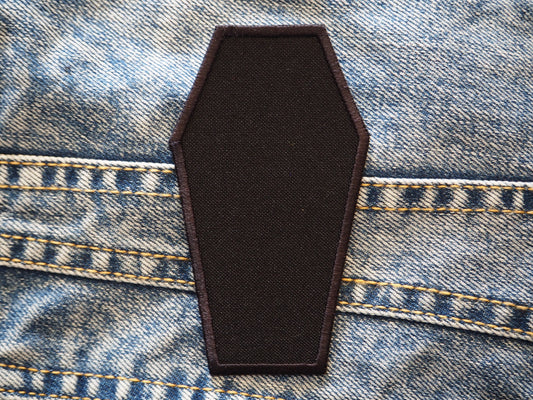 Empty Coffin Embroidered Patch