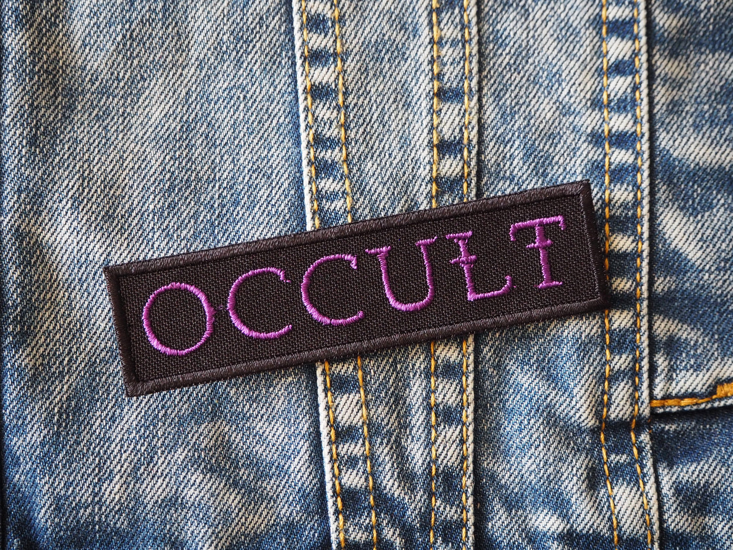 Occult Embroidered Patch