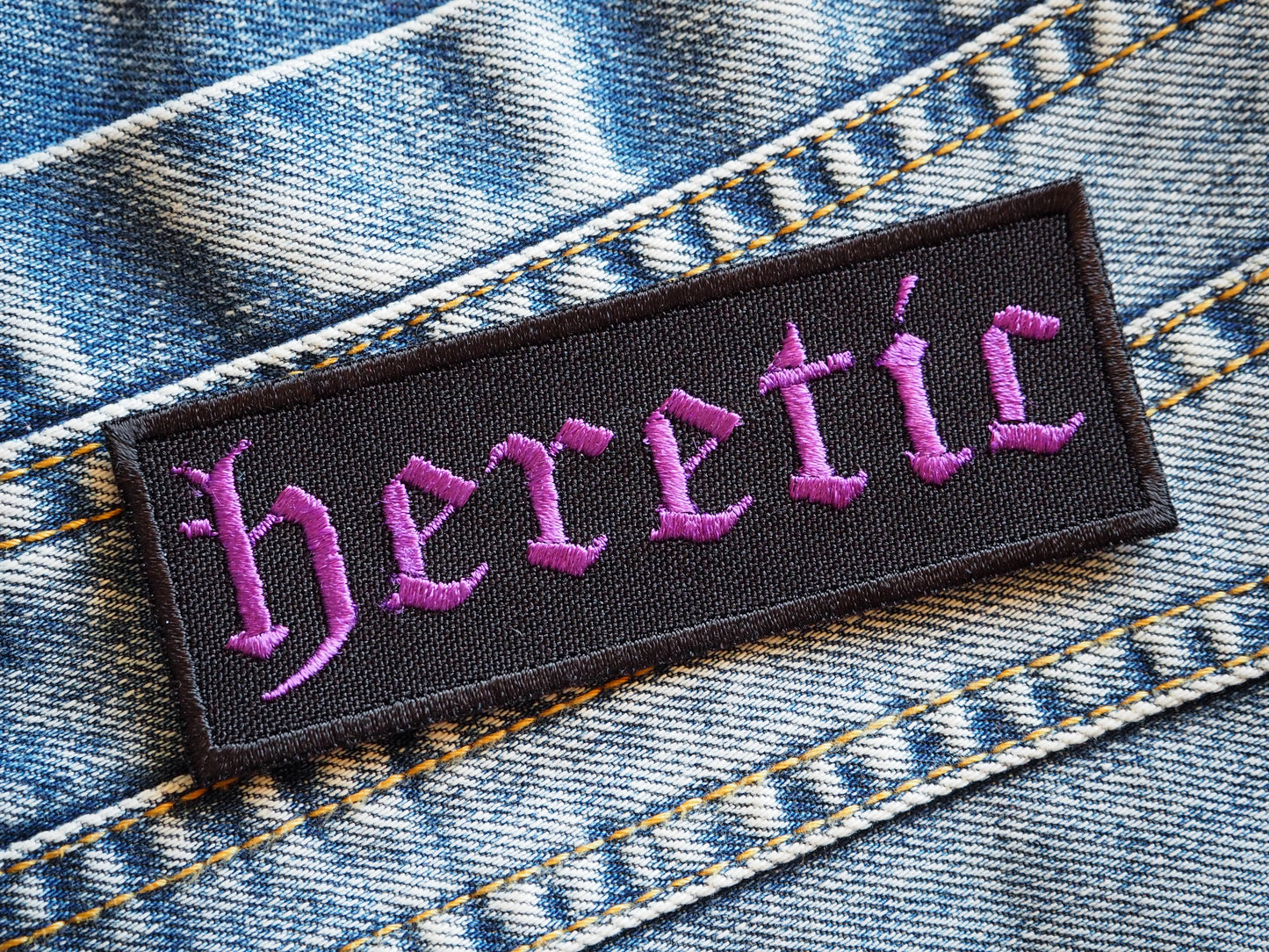 Heretic Embroidered Patch