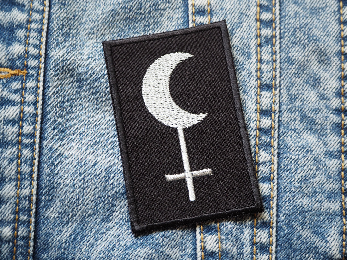 Lilith Symbol Occult Lune Embroidered Patch