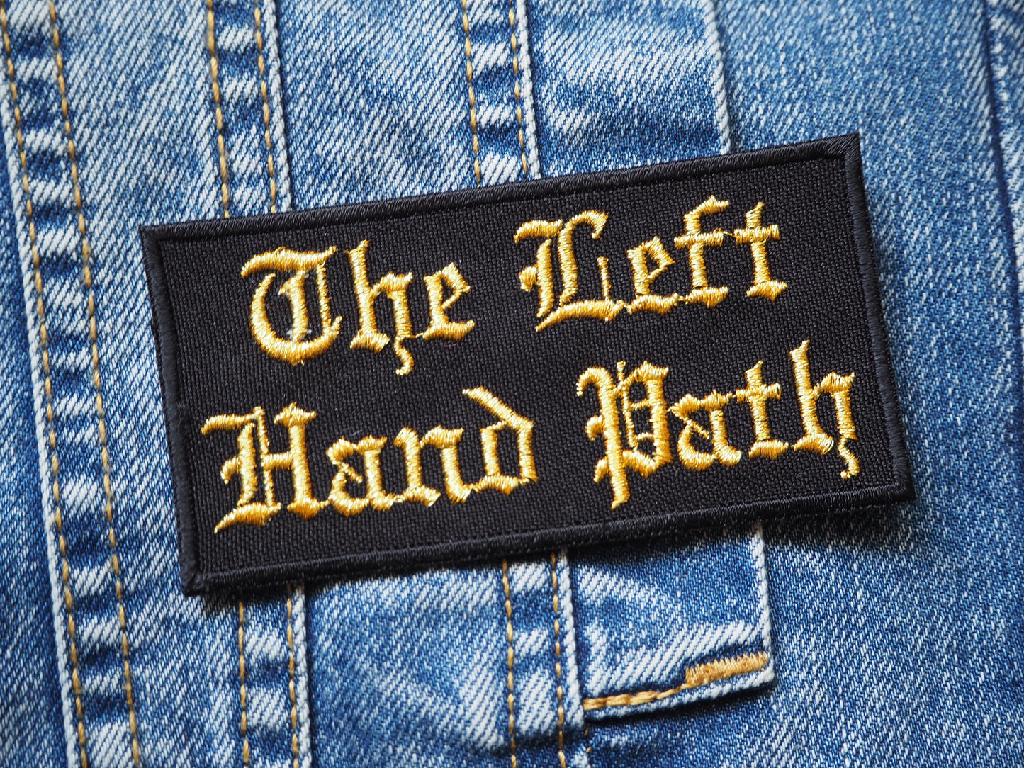 The Left Hand Path Embroidered Patch