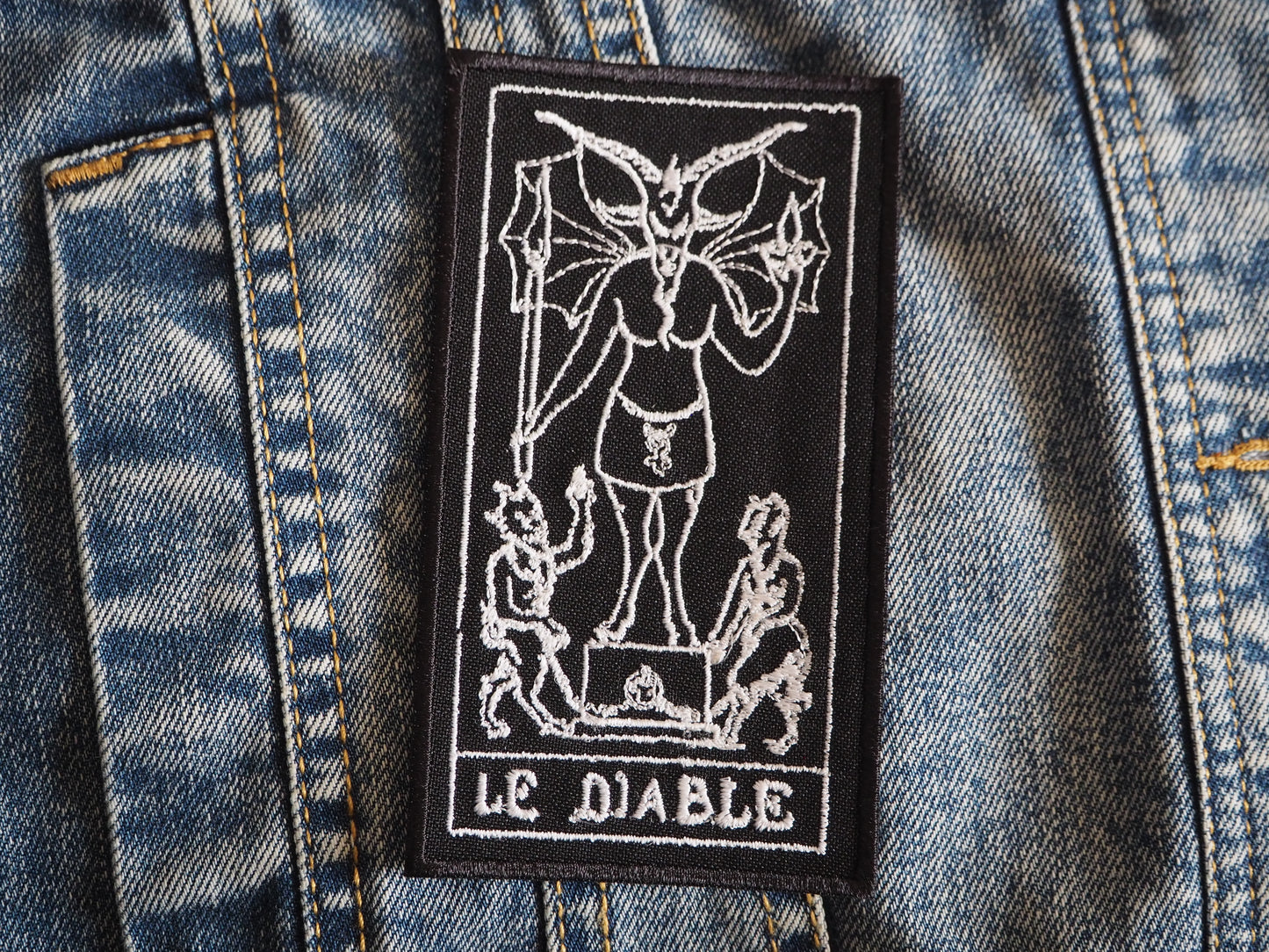 Le Diable Tator Devil Lucifer Embroidered Patch