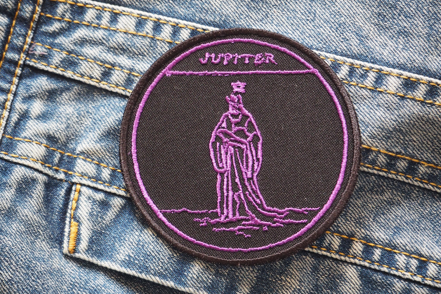 Jupiter Planet Occult Embroidered Patch