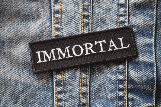 Immortal Occult Crowley Embroidered Patch