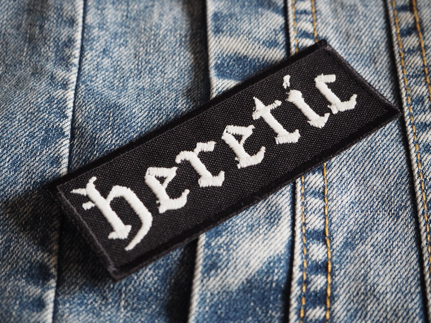 Heretic Embroidered Patch