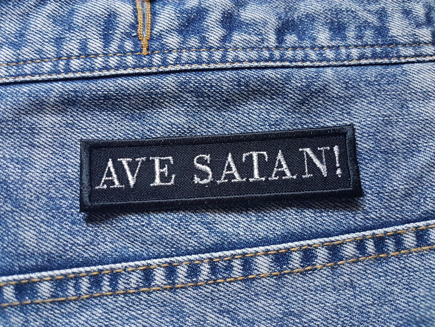 Ave Satan! Embroidered Patch