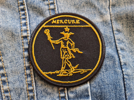 Mercure Occult Embroidered Patch