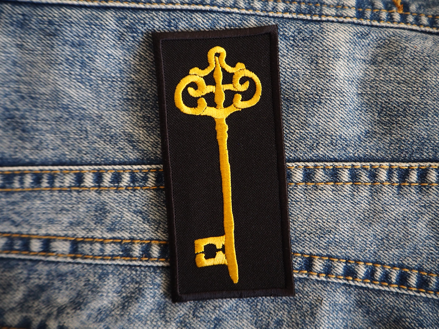 Occult Key Embroidered Patch