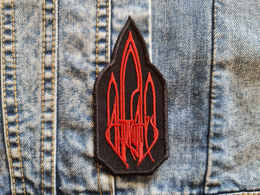 At The Gates Black Death Metal Embroidered Patch