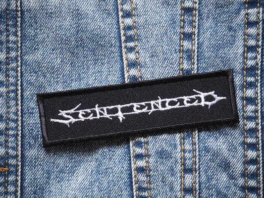 Sentenced Patch Embroidered