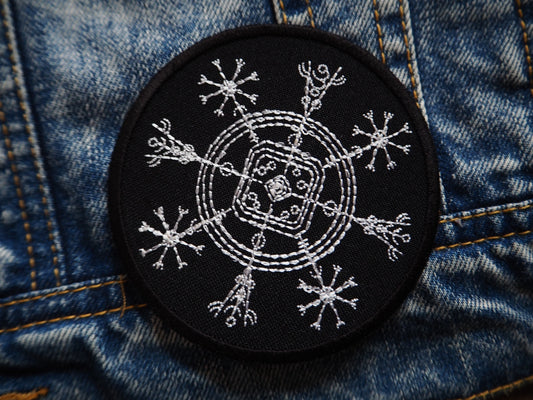 Solstafir Symbol Black Metal Embroidered Patch