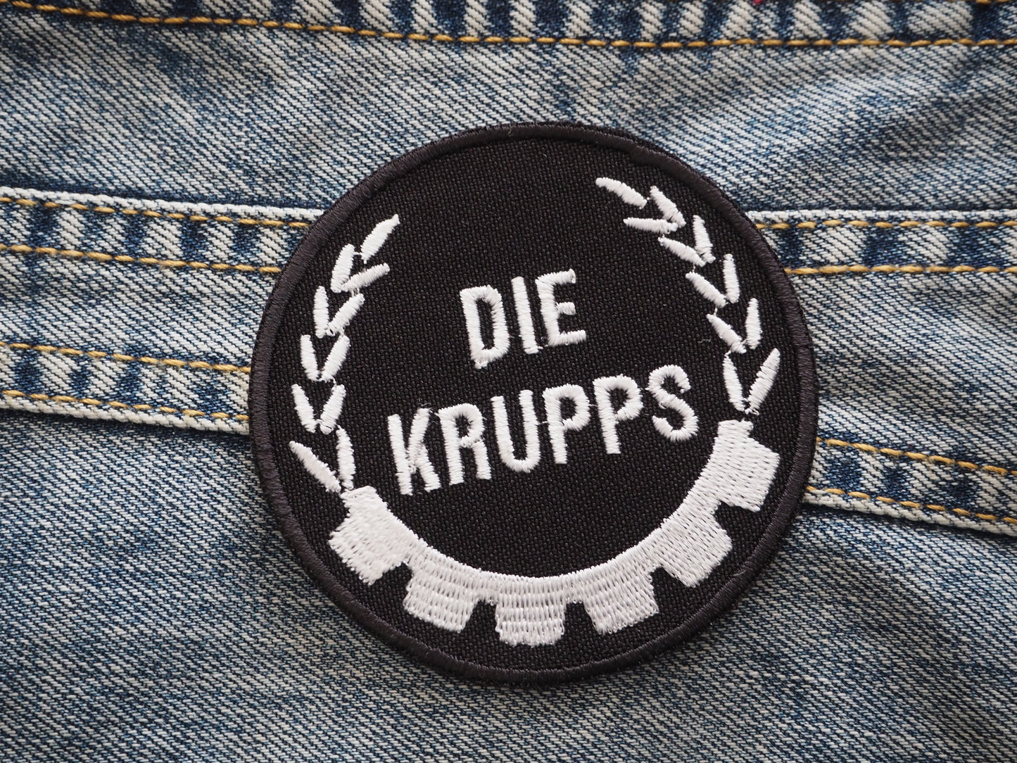 Die Krupps Patch Embroidered