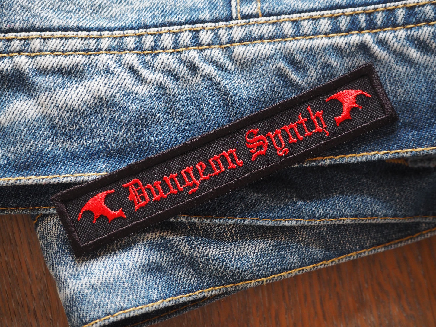Dungeon Synth Sword Medieval Dragons Embroidered Patch