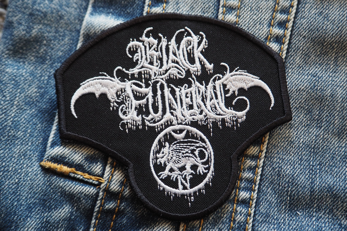 Black Funeral Patch (Black Metal)
