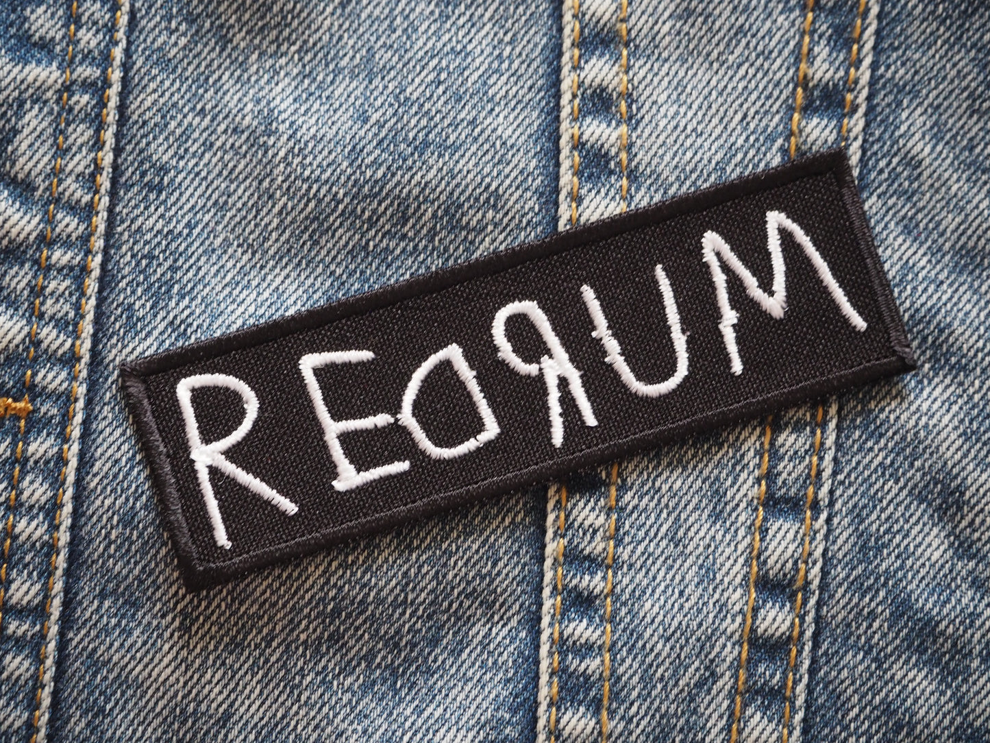 Redrum Horror Embroidered Patch