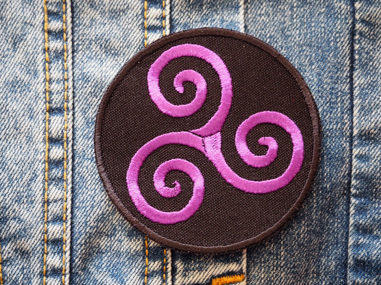 Triskelion Embroidered Patch