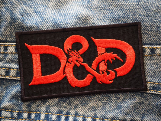 Dungeons Inspired Embroidered Patch