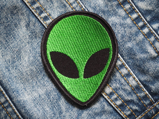 Alien UFO Embroidered Patch