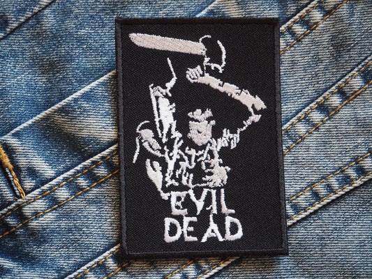 Evil Dead Horror Zombie inspired Embroidered Patch