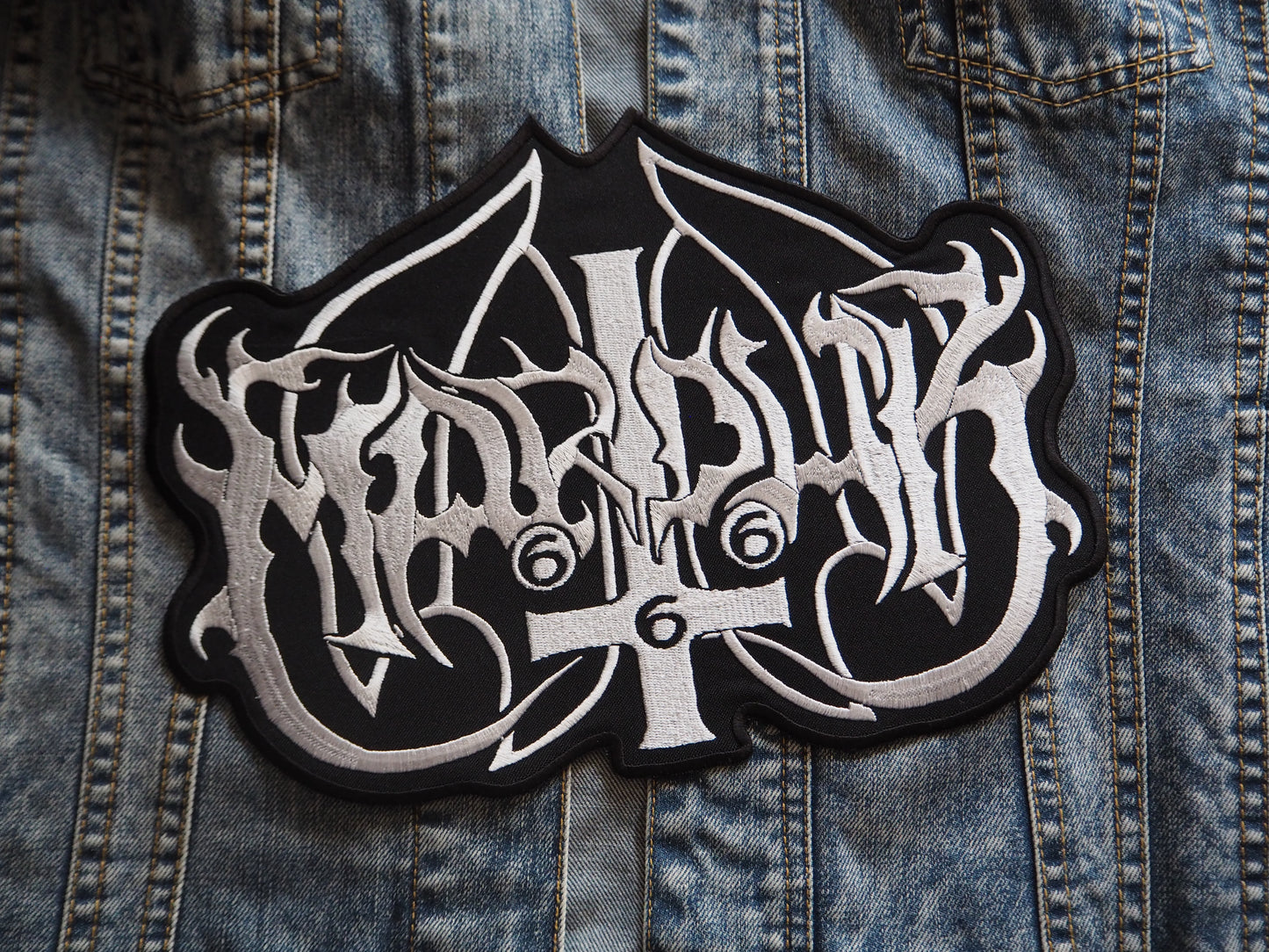 Marduk Black Metal Embroidered Patch