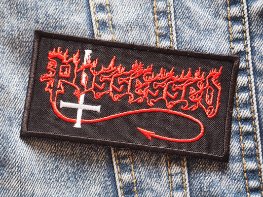 Possessed Black Thrash Metal Embroidered Patch