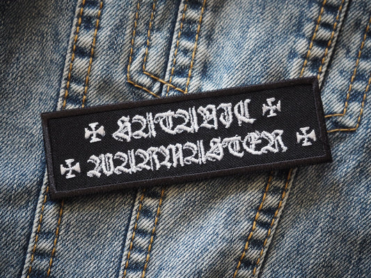 Satanic Warmaster Patch (Black Metal)