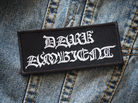 Dark Ambient Dungeon Synth Embroidered Patch