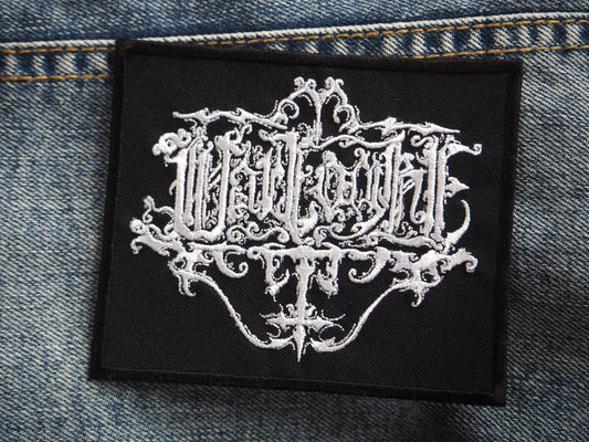 Warloghe Patch Embroidered Black Metal