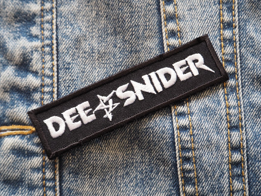 Dee Snider Patch