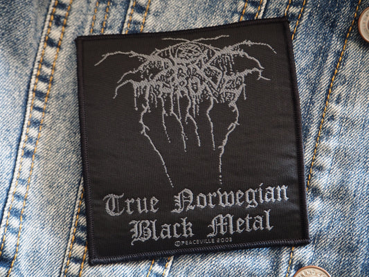 Darkthrone True Norwegian Black Metal Patch