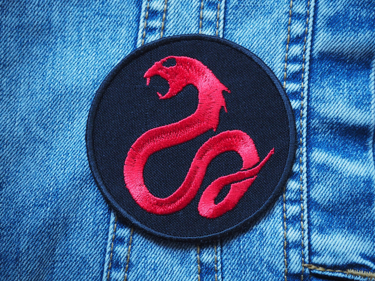 Haradrim Snake Dragon Embroidered Patch
