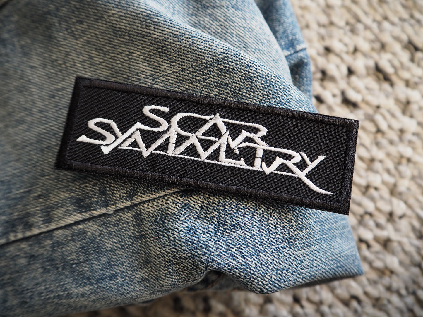 Scar Symmetry patch Embroidered