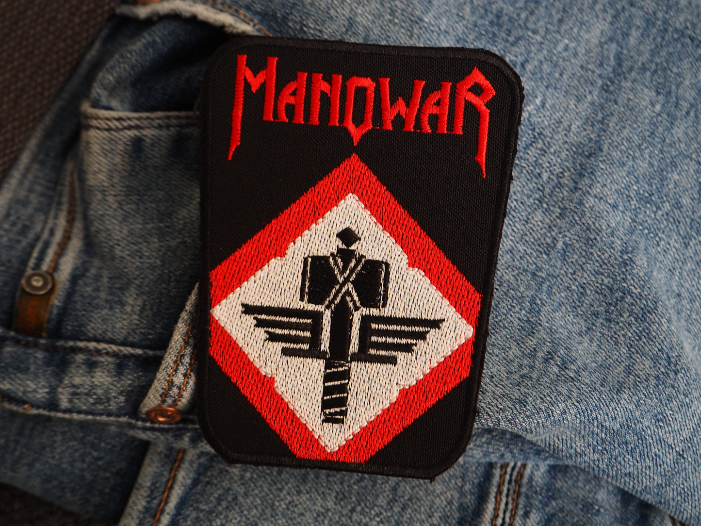 Manоwаr Patch Embroidered