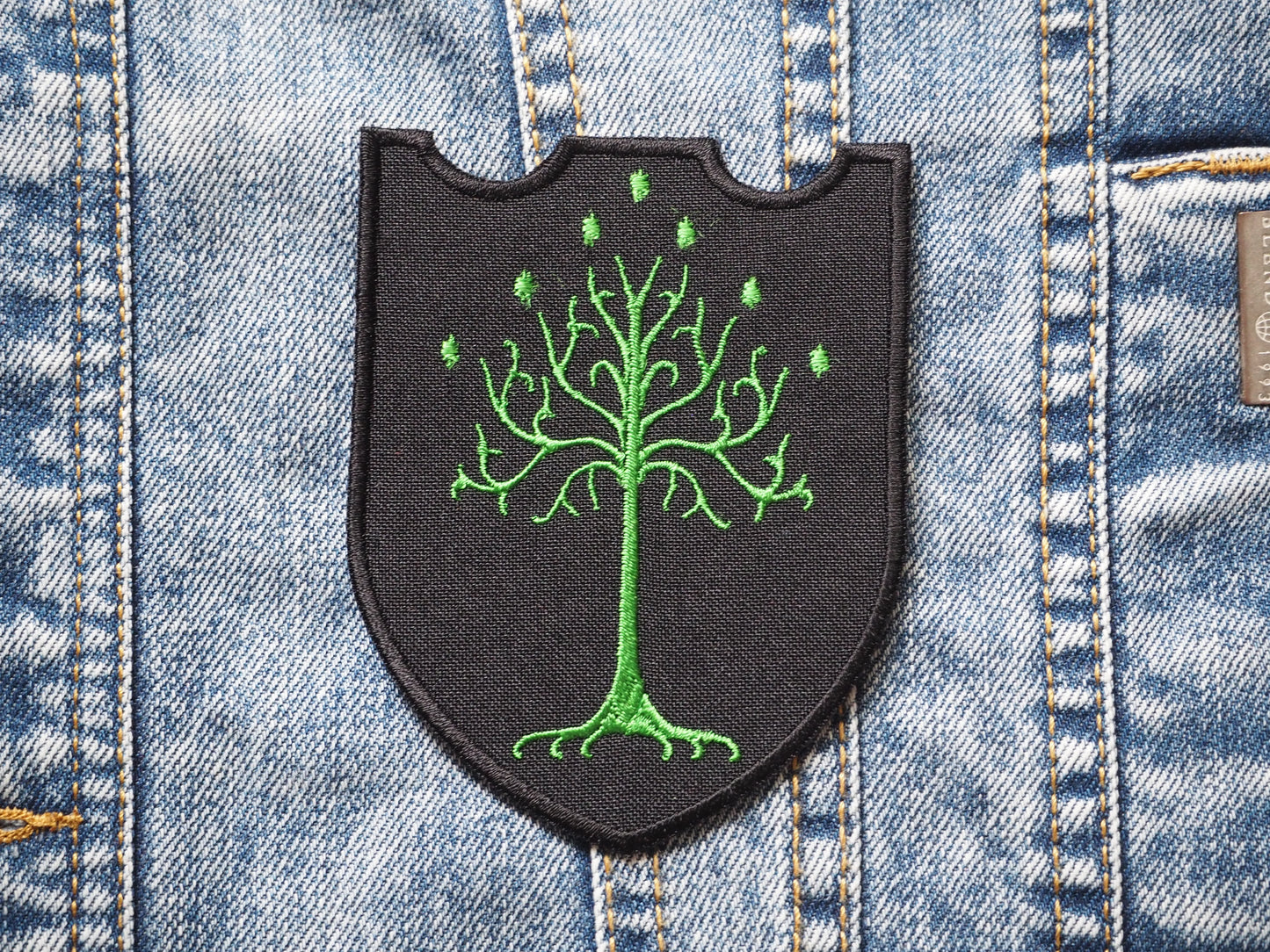 White Tree of Gondor Embroidered Patch