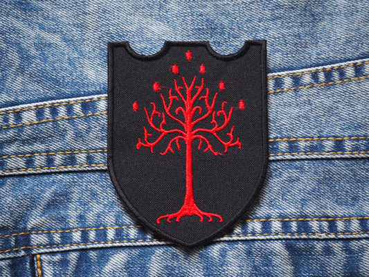 White Tree of Gondor Embroidered Patch