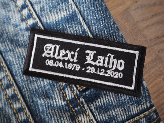 Alexi Laiho Patch