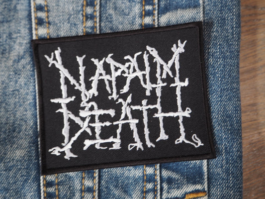 Napalm Death Embroidered Patch