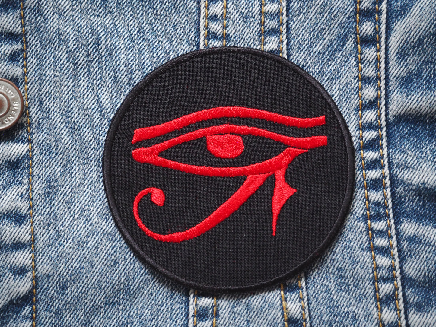 Horus Eye Mystic Egyptian Embroidered Patch
