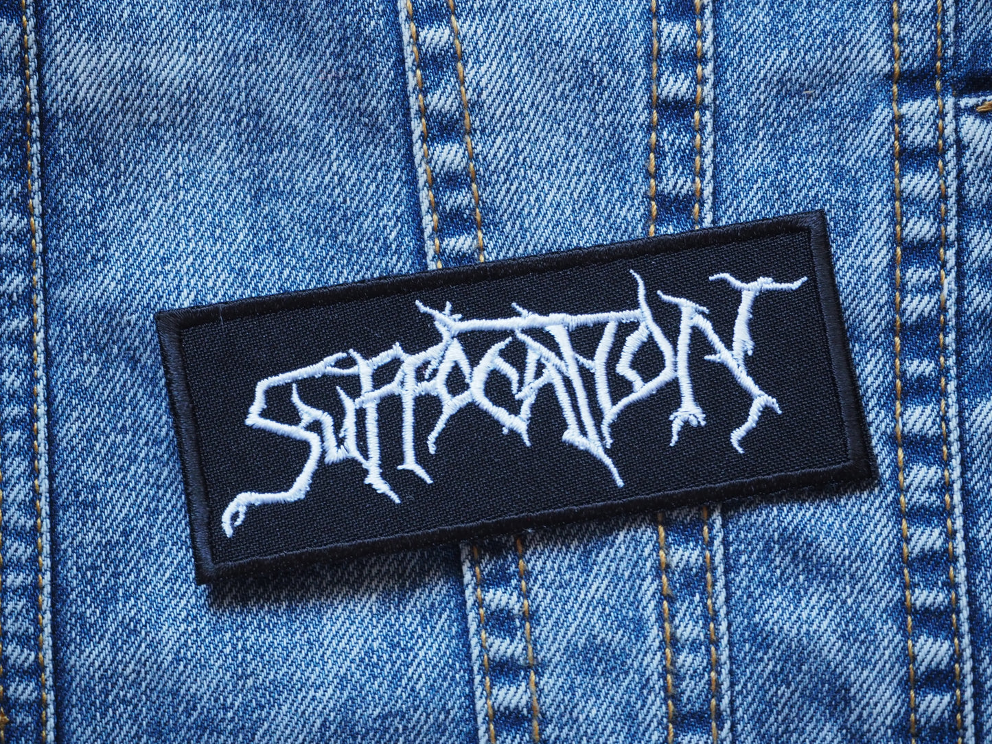 Suffocation Patch Embroidered