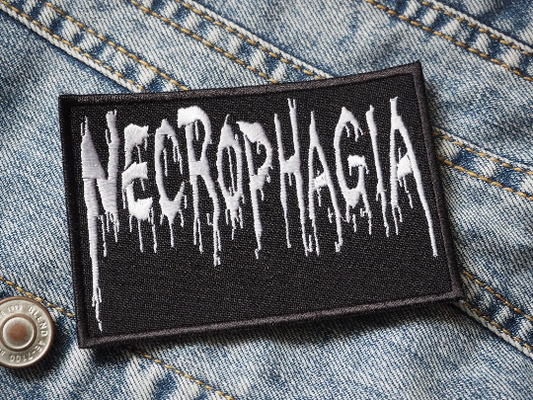 Necrophagia Patch Embroidered