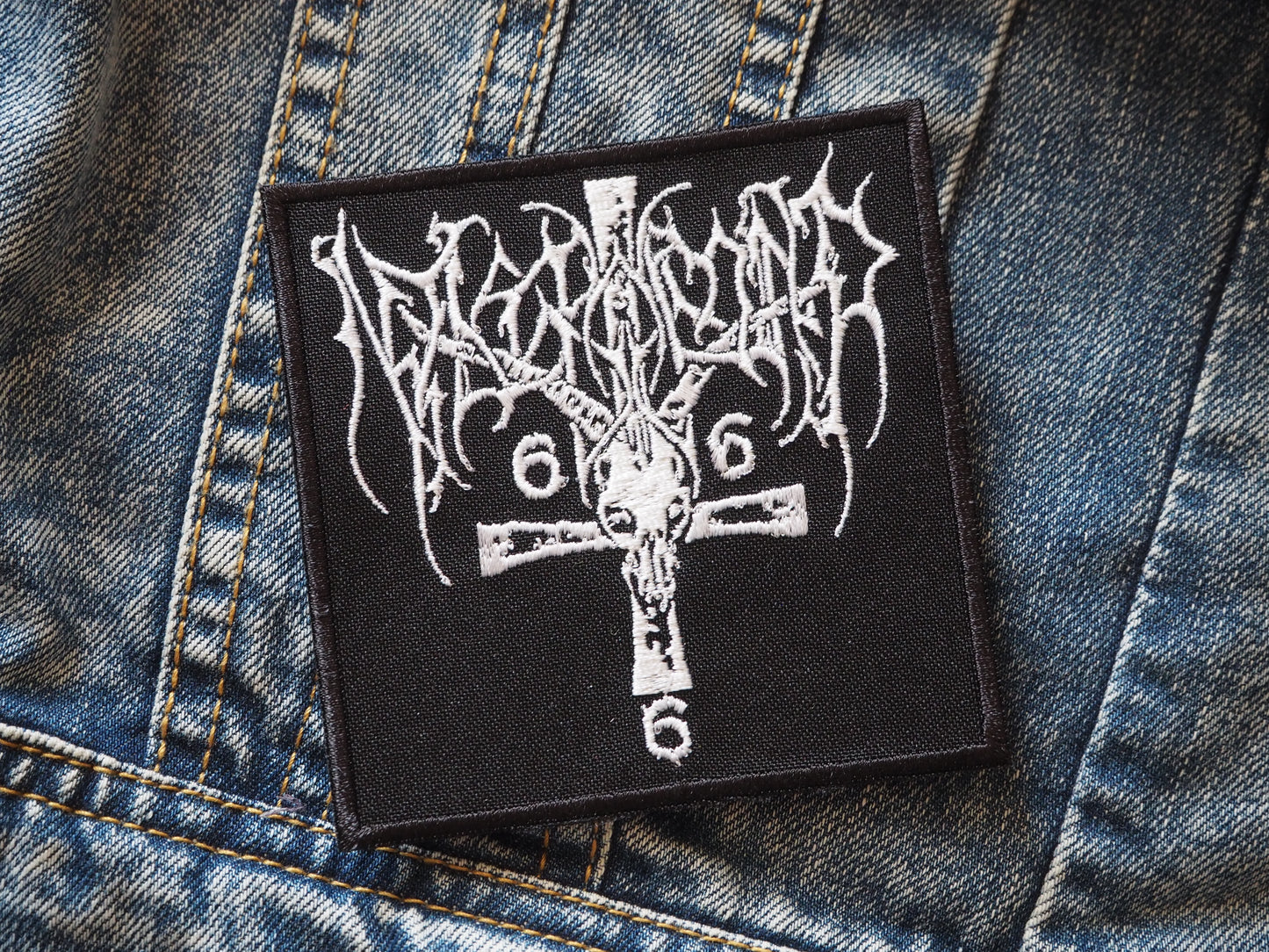 Nastrond Satanic Black Metal Embroidered Patch