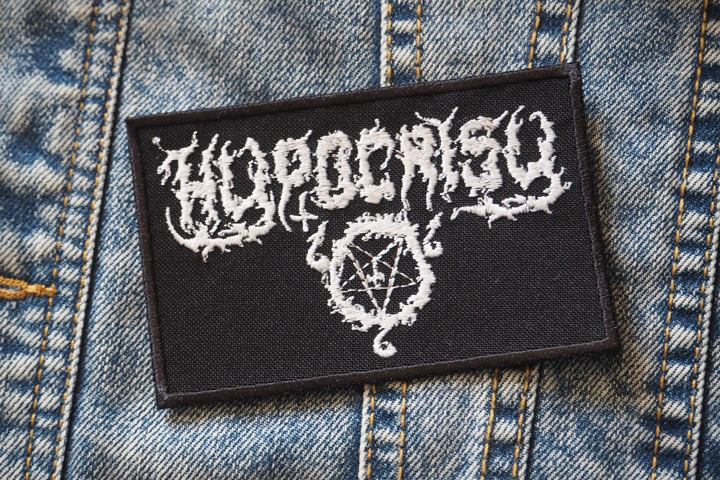 Hypocrisy Patch (Black Metal)