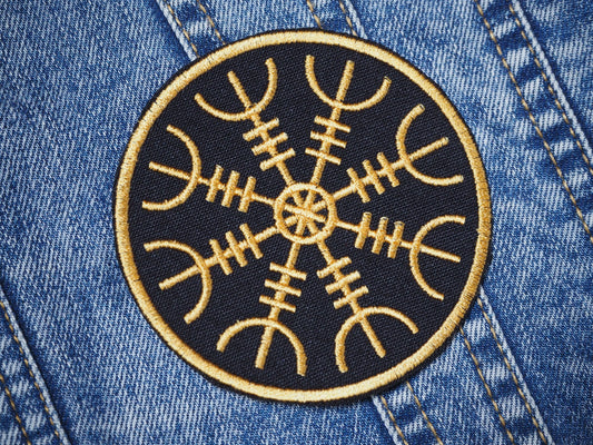 Vervisir Viking Runes Aegishjalmur Patch