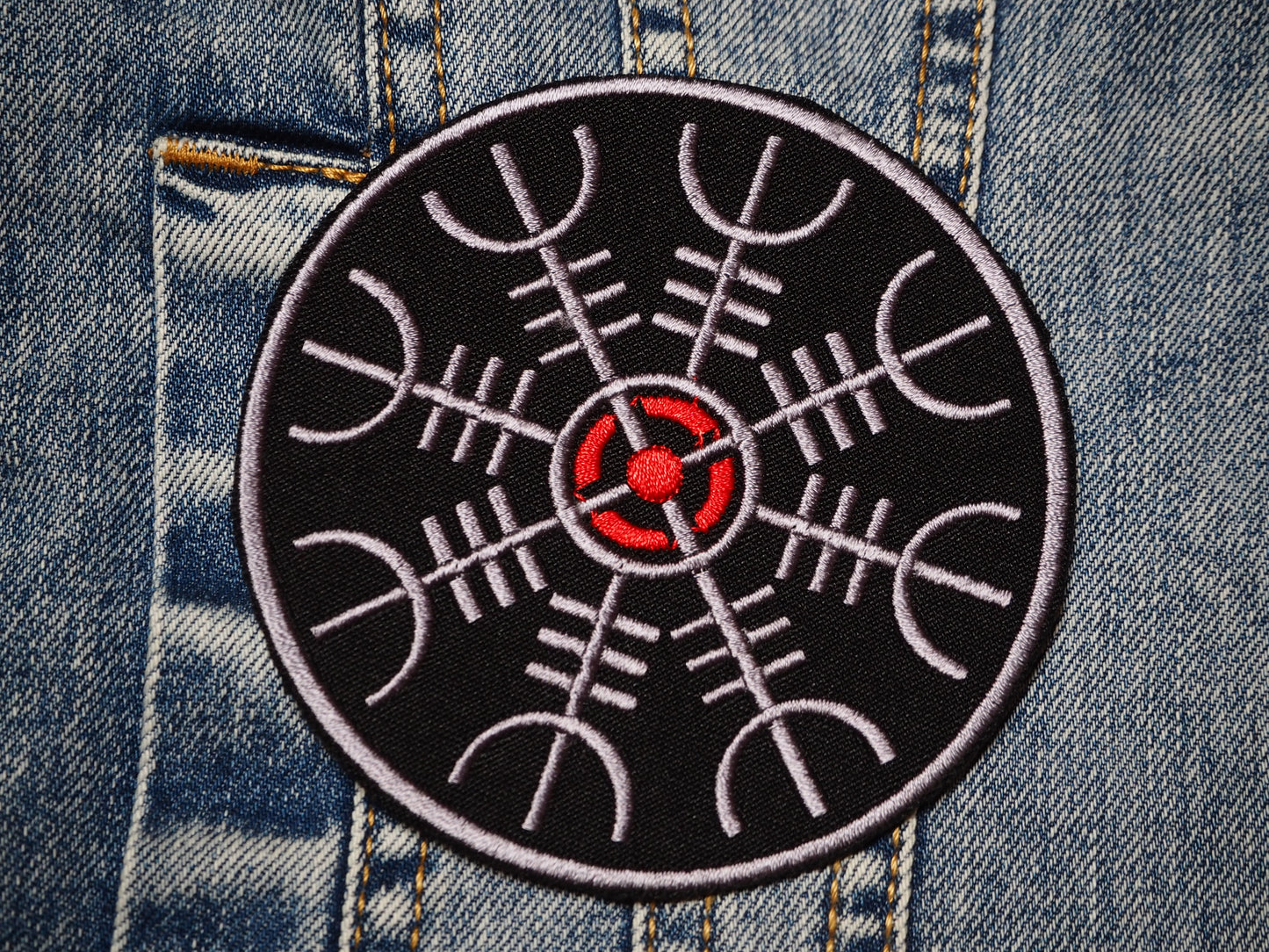 Vervisir Viking Runes Aegishjalmur Patch