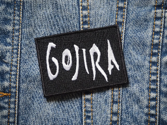 Gojira Patch Embroidered