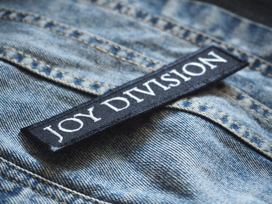 Joy Division Patch Embroidered