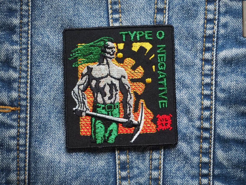 Type O'Negative Embroidered Patch