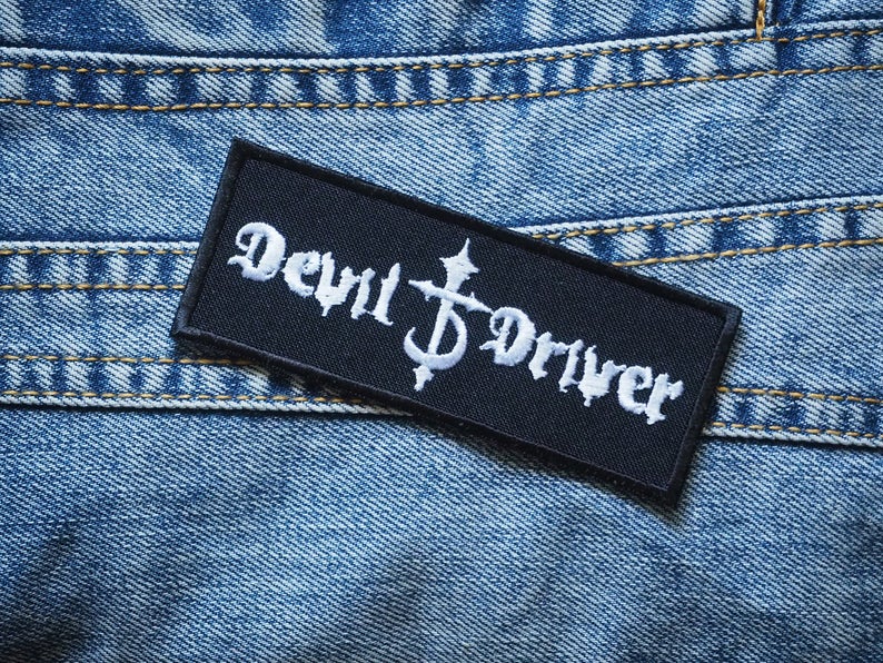 Devil Driver Patch Embroidered